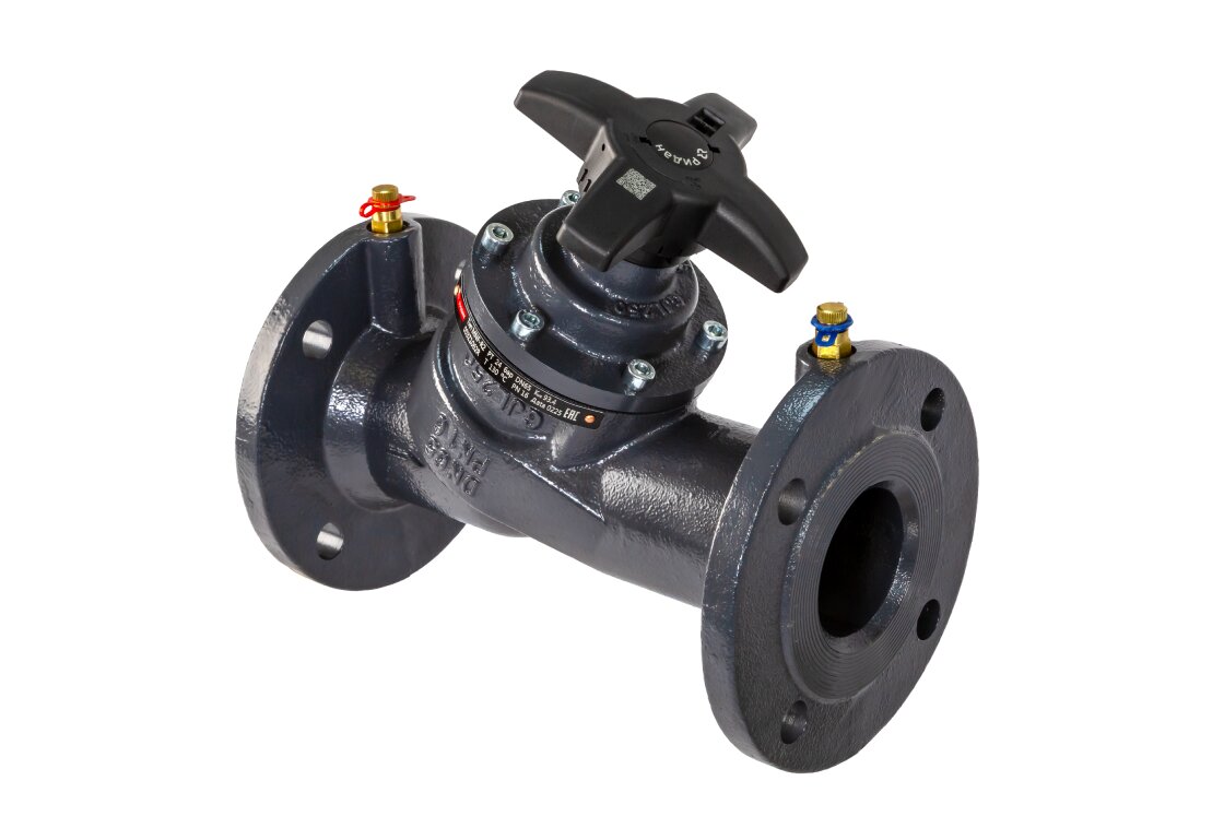 Ручной балансировочный клапан MNF-R2 DN300, фланцевый, PN25, Tmax 150 °C РИДАН Ридан 003Z1147R