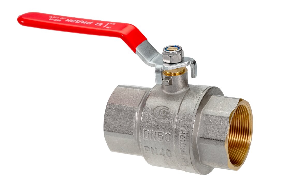 BVR-R Кран шаровой ГОСТ59553-2021 PN40 DN15 с внутренней резьбой; Т 20 °С...+120 °С; материал корпуса латунь РИДАН Ридан 065B8307RG