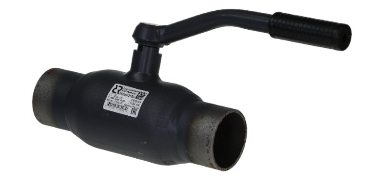 RJIP Premium Кран шаровой WW DN40 PN40 (приварной, с рукояткой, стандартный проход) РИДАН Ридан 065N0120GR