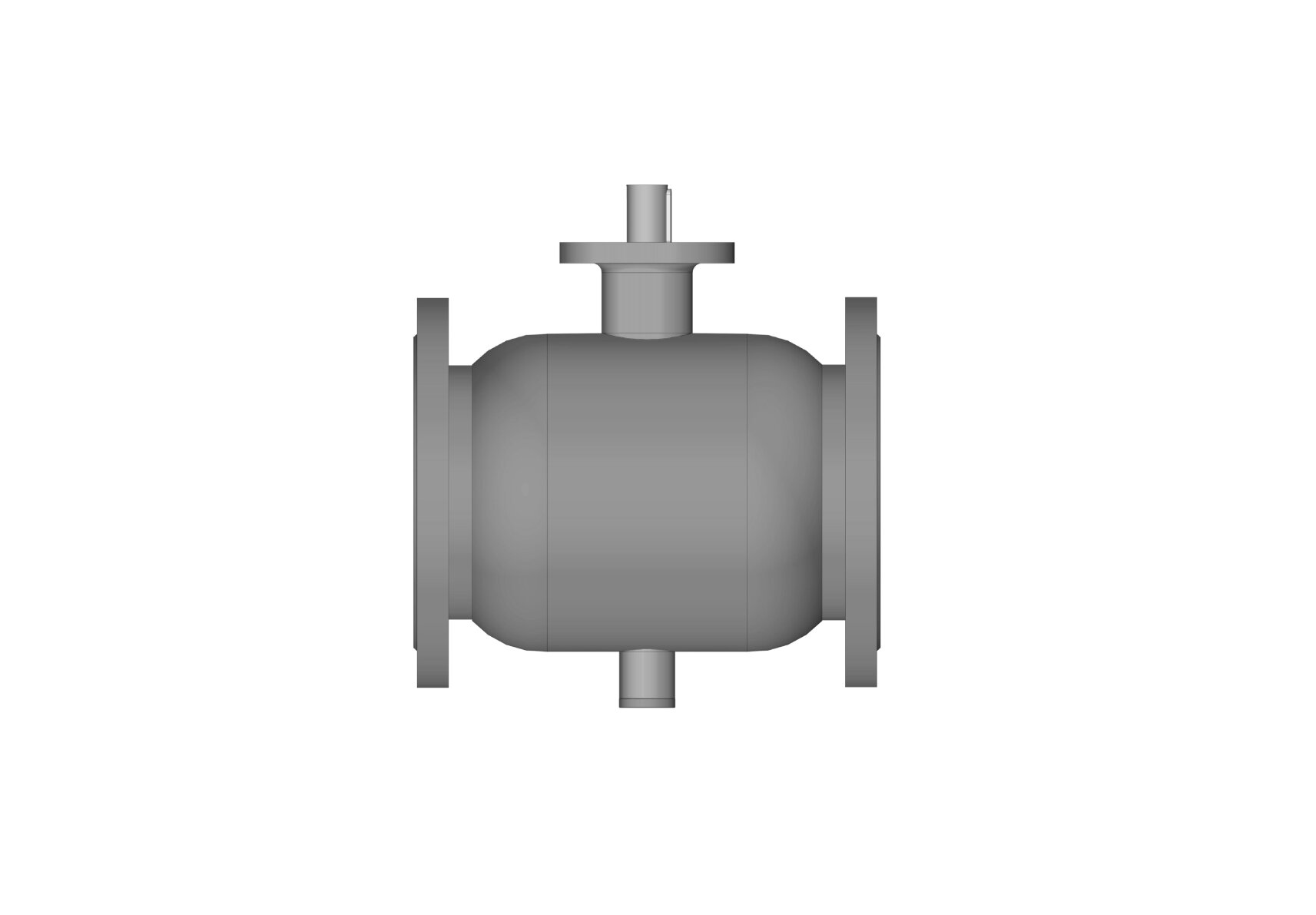 RJIP Premium Кран шаровой FF DN250 PN25 GF (фланцевый, под привод, стандартный проход) РИДАН Ридан 065N0362GR