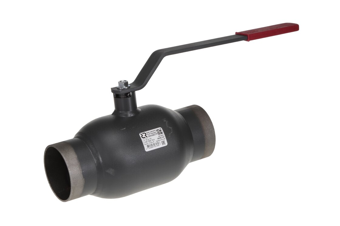 RJIP Standard Кран шаровой WW DN15 PN16 (приварной, с рукояткой, стандартный проход) РИДАН Ридан 065N9600SR