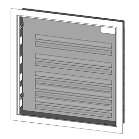 Шкаф металлический 600 x 600 x 110 мм GE551 Giacomini GE551Y039
