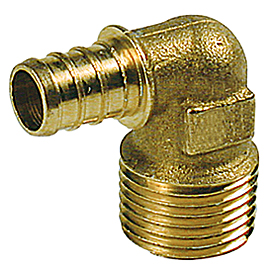 Угольник 90° с наружной резьбой 1"x1"M GZ127 Giacomini GZ127Y055