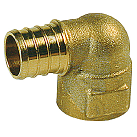 Угольник 90° с внутренней резьбой 1"x3/4"F GZ129 Giacomini GZ129Y045