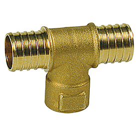 Тройник с внутренней резьбой 1"x1/2"Fx1" GZ154 Giacomini GZ154Y035