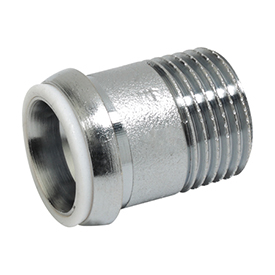 Отвод хромированный 1" P15-2 Giacomini P15X005