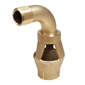 Рельефная воронка с закругленным отводом 3/4" x 3/4" R141C Giacomini R141CY004