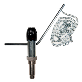 Регулятор тяги, для твердотопливных котлов 3/4" R158 Giacomini R158Y001