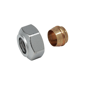 Переходник для медной трубы евроконус 3/4"E x16 R178E Giacomini R178EX115