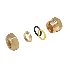 Фитинг прямой с внутренней резьбой 1"x28 R180F Giacomini R180FY128
