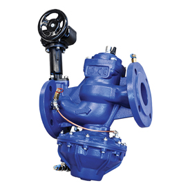 Клапан балансировочный комбинированный фланцевый DN100 R206AF Giacomini R206AY310