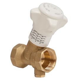 Балансировочный клапан статический компактный 1/2" R206B-1 Giacomini R206BY113