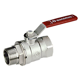 Кран шаровой с вн./нар. резьбой 1/4" R254DL Giacomini R254LX001