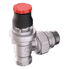 Угловой динамический термостатический клапан с нар. резьбой 1/2" x 16 R411DB Giacomini R411DBX033