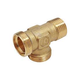 Тройник для переходников с нар. бок. резьбой 3/4"x18 R570R Giacomini R570RY021