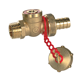 Кран шаровой выпускной 3/4" R608 Giacomini R608Y034