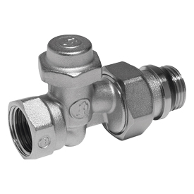 Прямой отсечной клапан со сливом 1/2" R715TG Giacomini R715X033