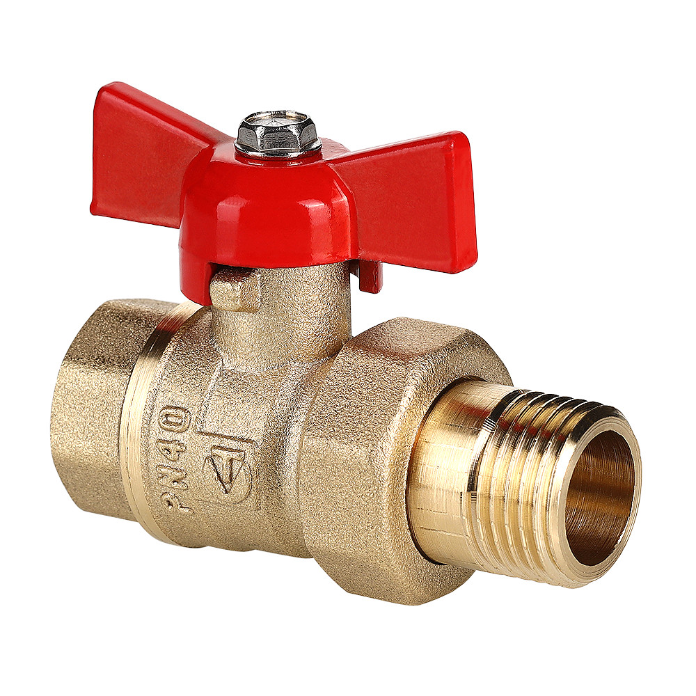 Кран шаровой «СТАНДАРТ» без покрытия с полусгоном 3/4" VALTEC Valtec VT.127.GN.05