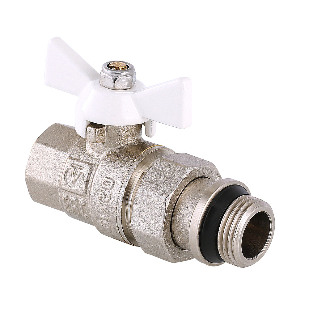 Кран шаровой BASE с полусгоном и дополнительным уплотнением 1/2" VALTEC Valtec VT.227.NRW.04