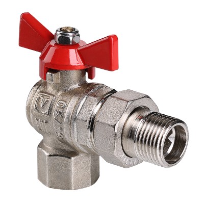 Кран шаровой BASE угловой с полусгоном 1/2" VALTEC Valtec VT.228.N.04