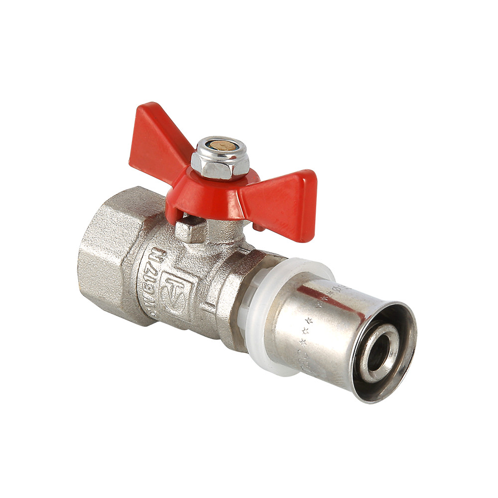 Кран шаровой с пресс-соединением и внутренней резьбой 16 х 1/2" VALTEC Valtec VT.242.N.1604