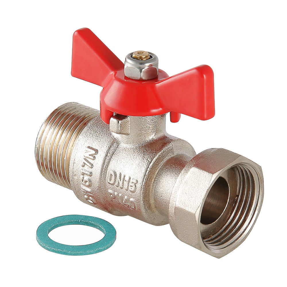 Кран шаровой с накидной гайкой и наружной резьбой 1/2" VALTEC Valtec VT.260.N.0404