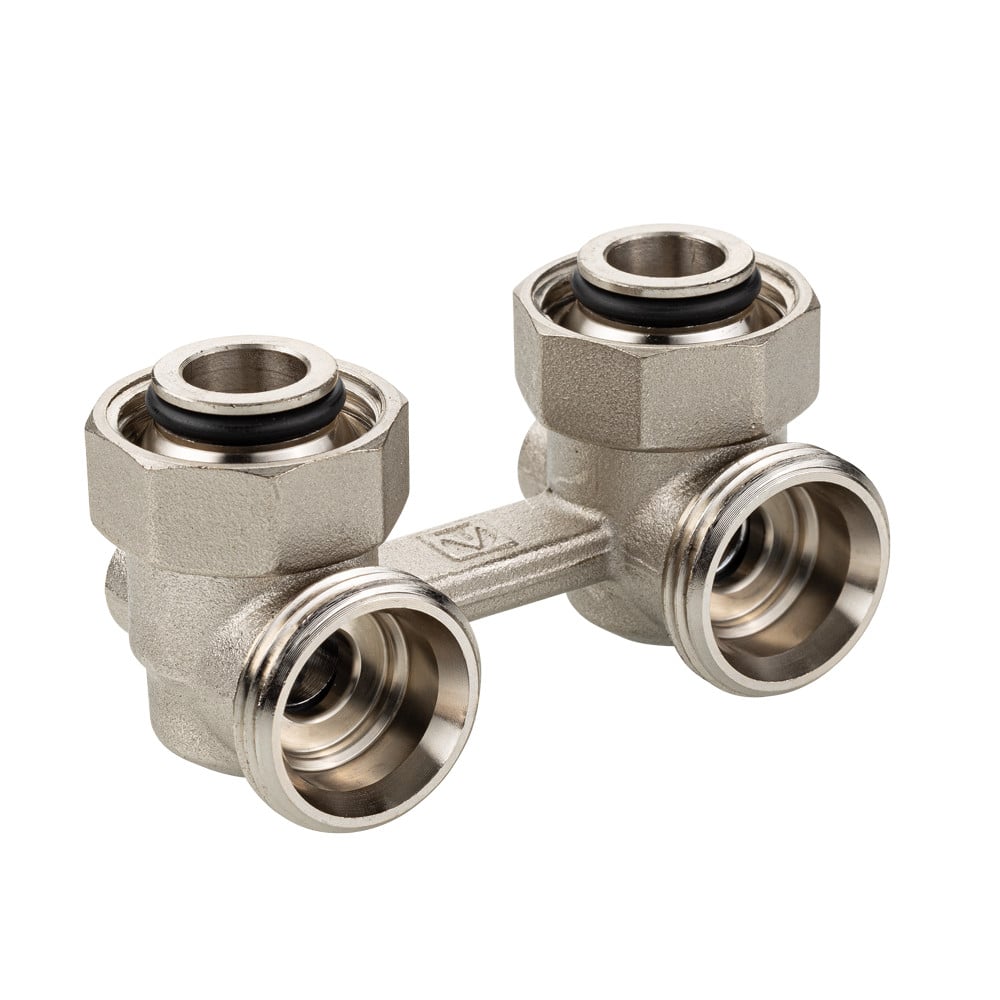 Узел угловой для нижнего подключения радиатора 3/4" "евроконус" VALTEC Valtec VT.345.ANE.05
