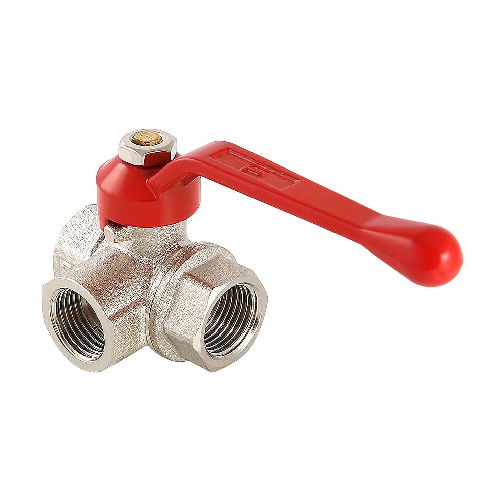 Кран шаровой трехходовой, тип T 3/4" VALTEC Valtec VT.361.N.05
