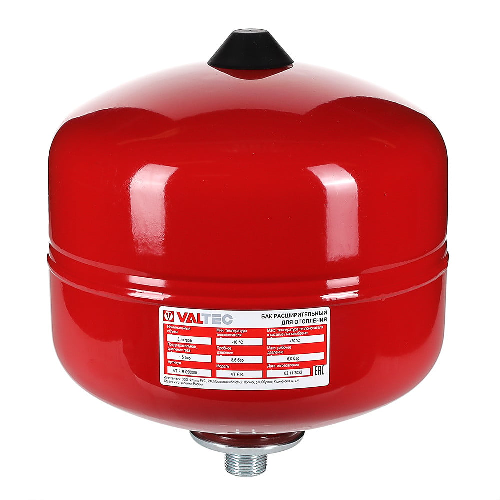 Бак мембранный для систем отопления 80 л VALTEC Valtec VT.F.R.050080