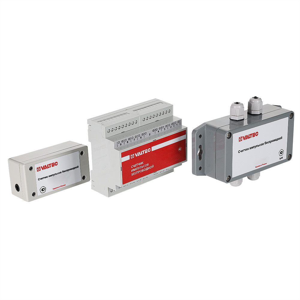Счетчик импульсов беспроводной GSM/GPRS 4 канала автоном. питание IP65 внеш. антенна SMA (по заявке) VALTEC Valtec VT.SIB.GSM.4.65.S.0.0.0