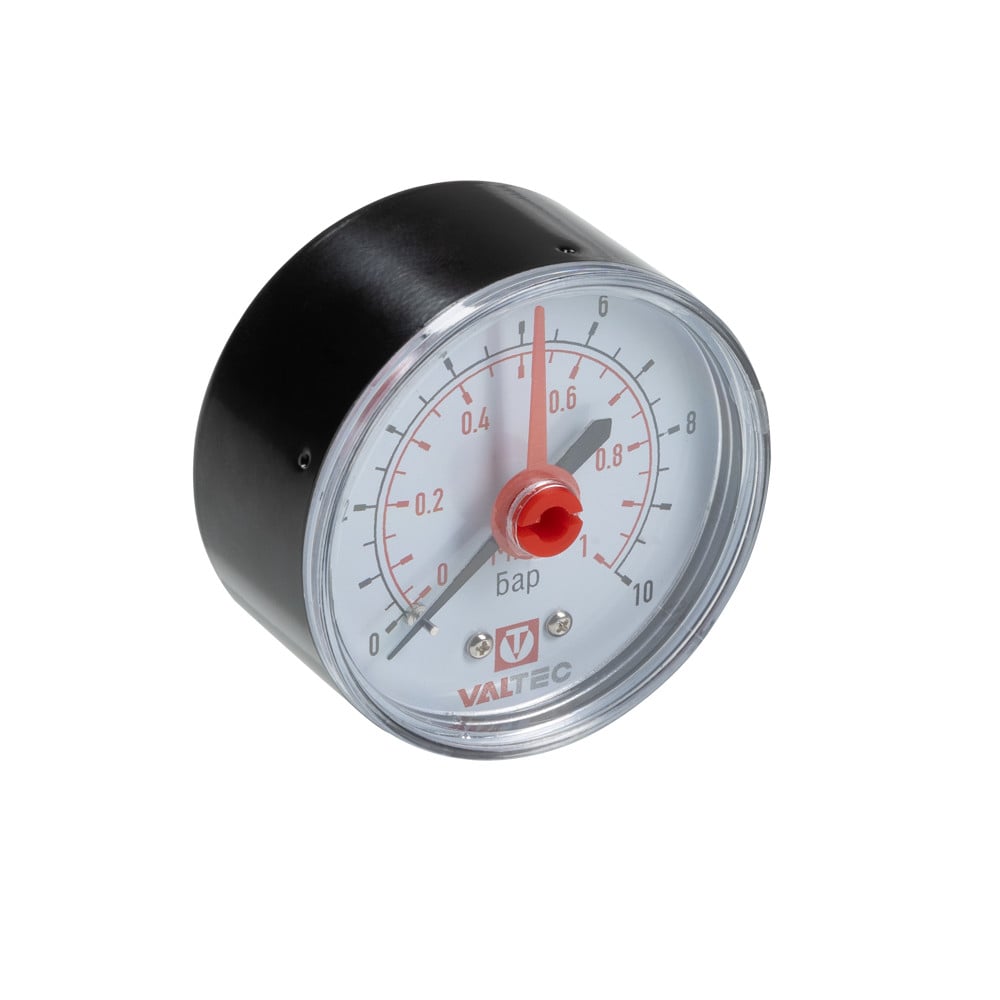 Манометр-индикатор с осевым подключением VT.TM50.T 50 мм 1/4" 0-4 бар VALTEC Valtec VT.TM50.TF.02