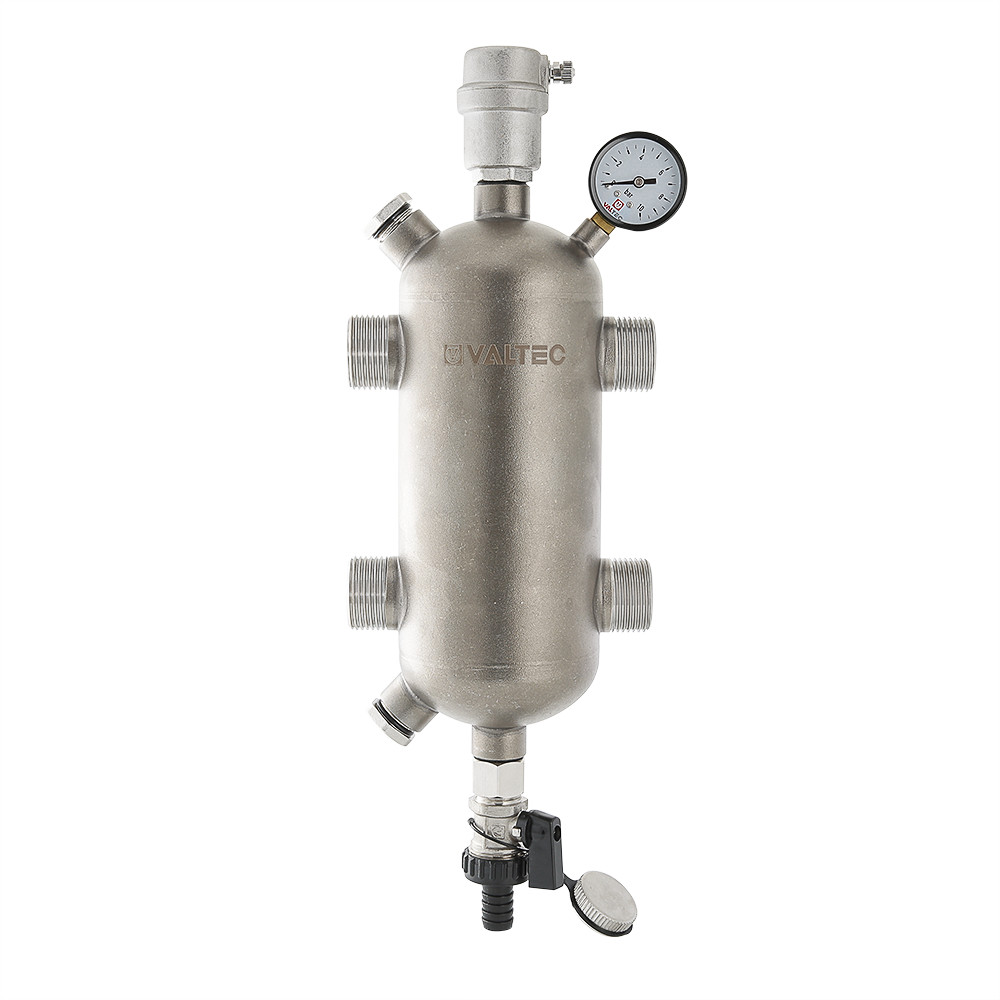 Гидравлическая стрелка из нержавеющей стали 1" VALTEC Valtec VT.VAR05.SS.06