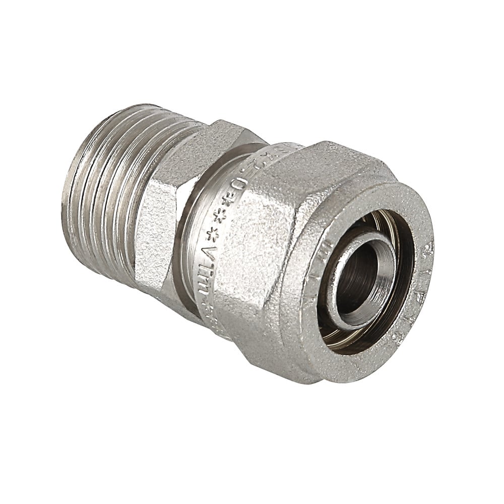 Фитинг обжимной с переходом на наружную резьбу 20 мм х 1/2" VALTEC Valtec VTm.301.N.002004