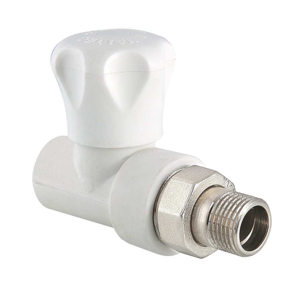 Клапан полипропиленовый со сгоном прямой 20 мм х 1/2" VALTEC Valtec VTp.717.V.02004
