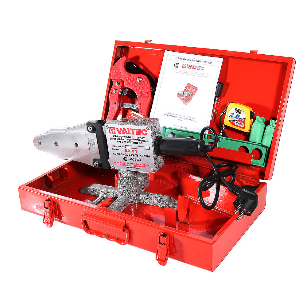 Комплект сварочного оборудования ER-04/ER-03 20-40 мм 1200 Вт VALTEC Valtec VTp.799.E.020040